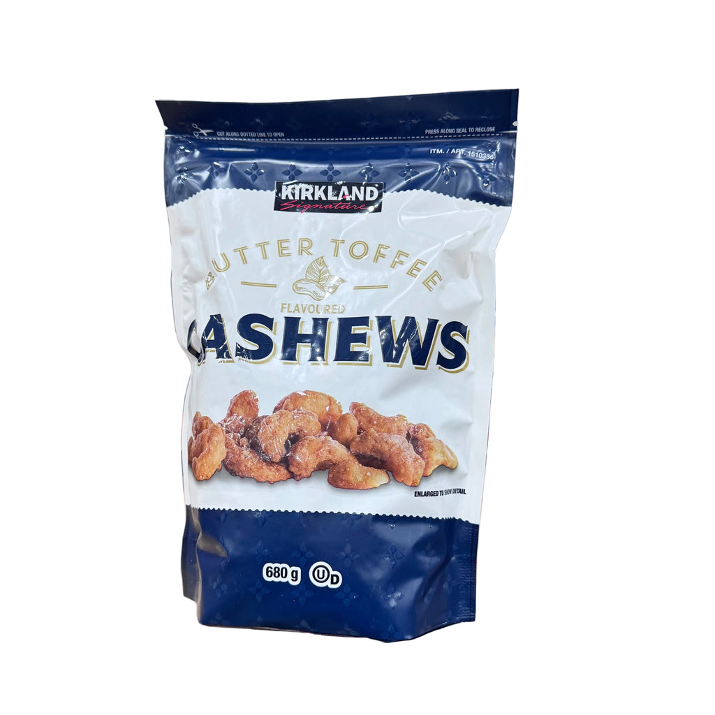 Kirkland Signature Butter Toffee Flavoured Cashews 680g