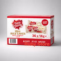 Table of Plenty Mini Rice Cakes Berry Yoghurt Topped 36 X 14g Snack Packs