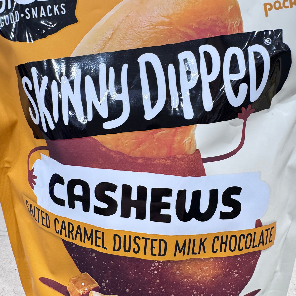 Graze Skinny Dipped Cashews Salted Caramel Milk Chocolate 460g