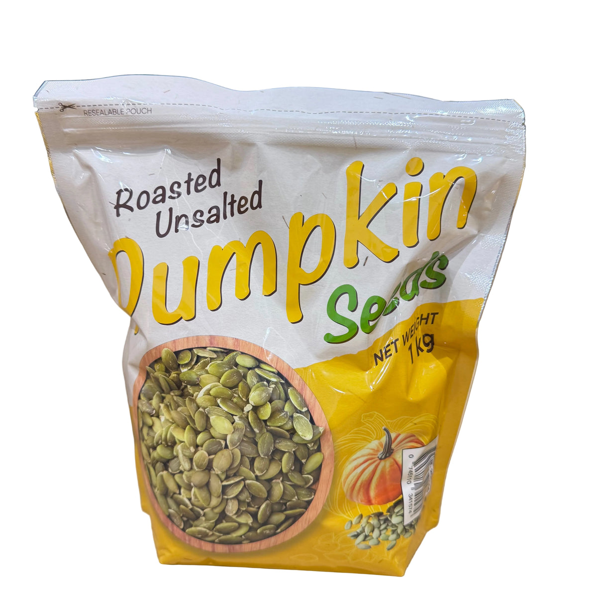 Roasted Unsalted Pumpkin Seeds 1kg – Healthy Snack Bag
