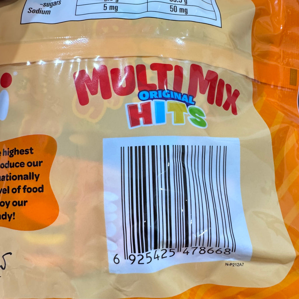 Trolli Multi Mix Original Family Pack 800g | Fruit Jelly Gummy Candy