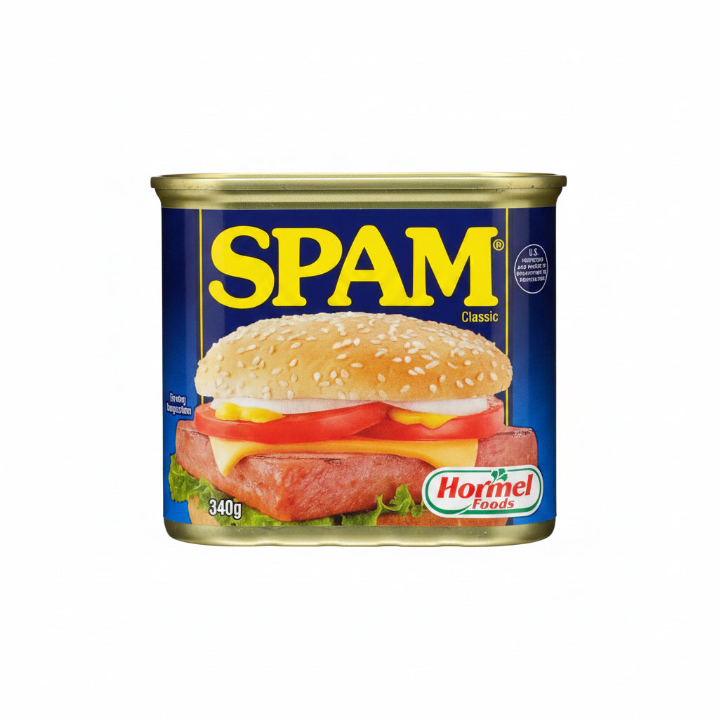 Spam Regular 3x340G Cans, Cook and Fry, Fully Cooked Canned Pork with ham,Simple
