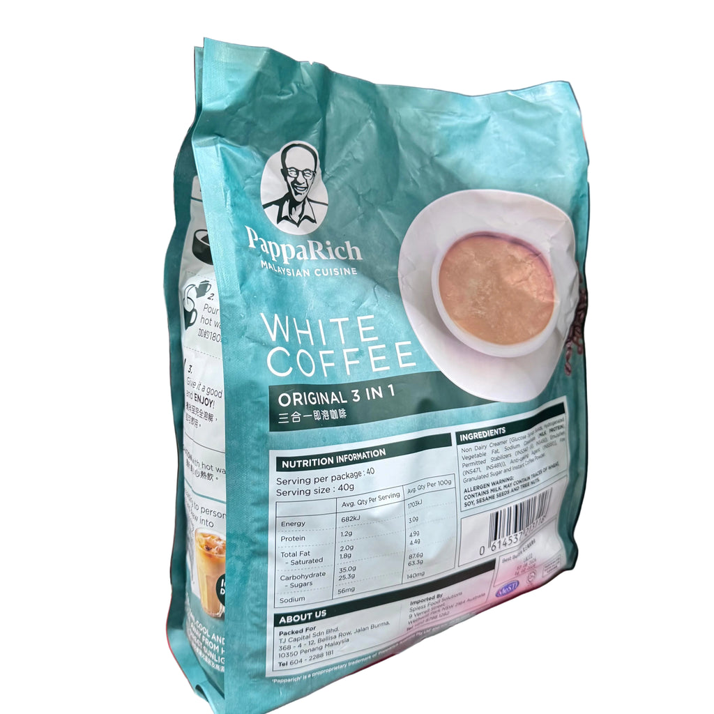 PappaRich Malaysian White Coffee Original 3 in 1 (40 x 40g / 1.6kg)