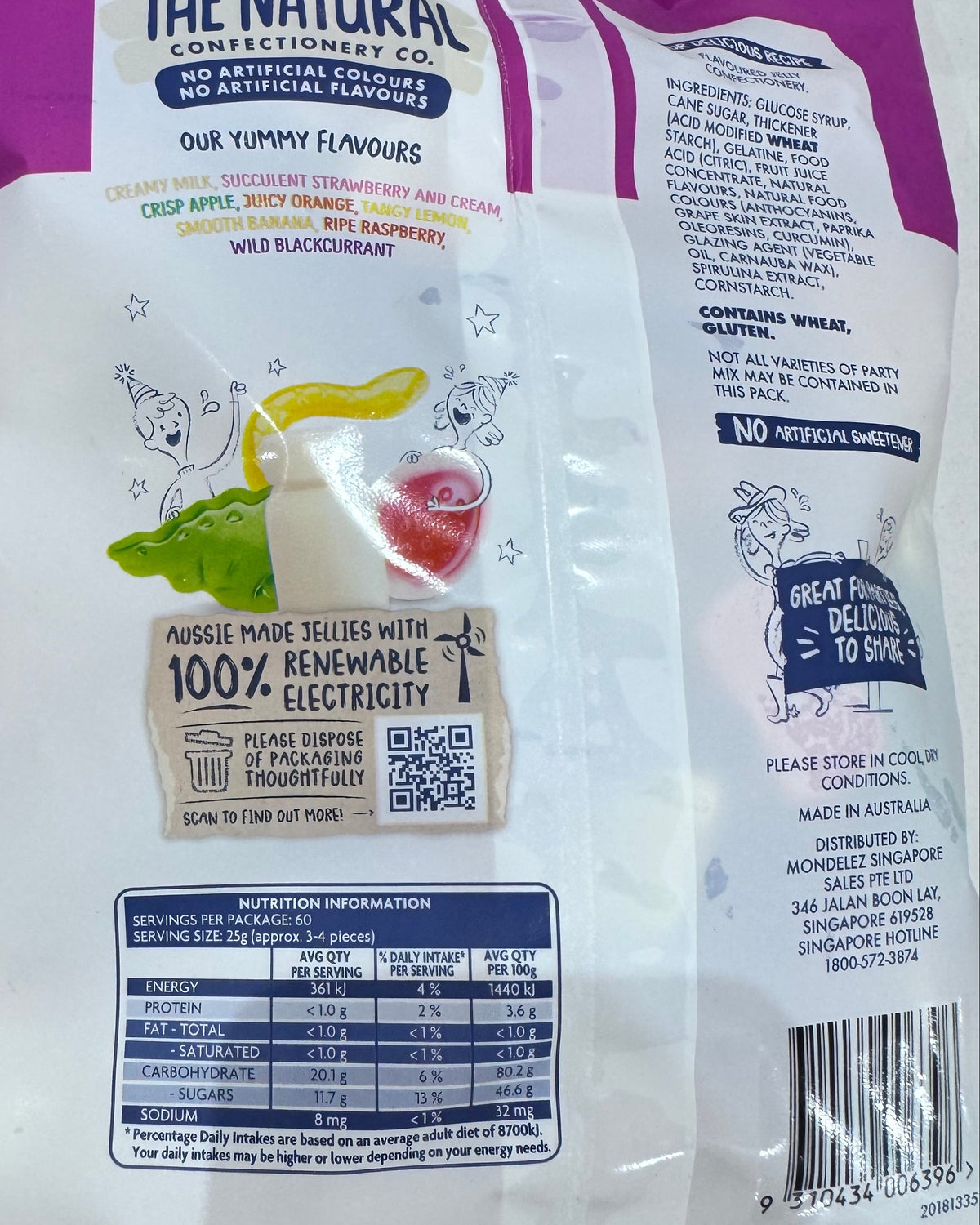 The Natural Confectionery Co. Party Mix – 1.5 kg