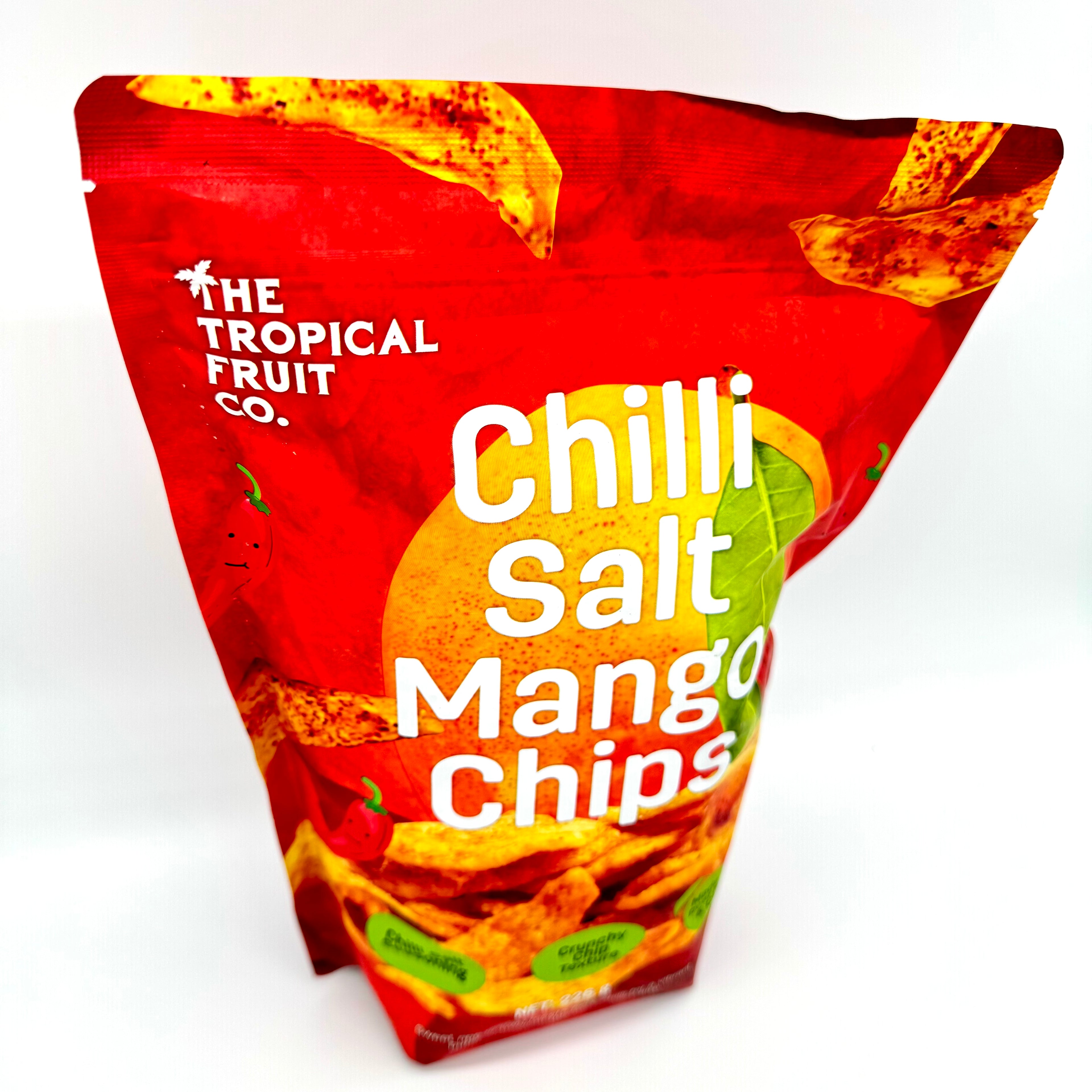 Chilli Salt Mango Chips 226g, Crunchy Chip Texture, Made from Real Mango