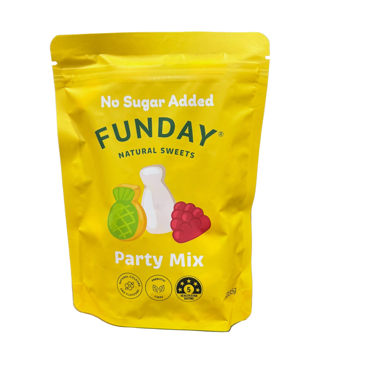 Funday Natural Sweets No Sugar Added Party Mix 235g