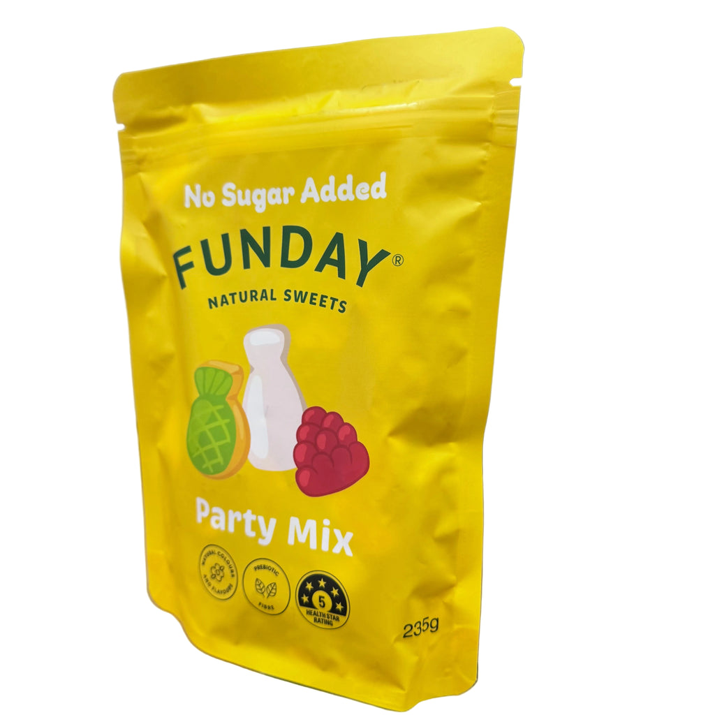 Funday Natural Sweets No Sugar Added Party Mix 235g