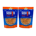 Sea Temple Dried Soft Toasted Shredded Squid Jerky Mild Spicy - Pack of 2 (2x320g)