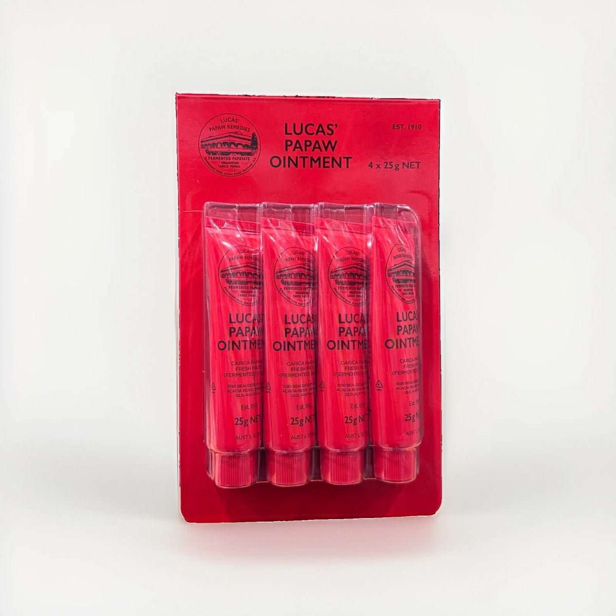 Lucas Papaw Ointment 4 x 25g