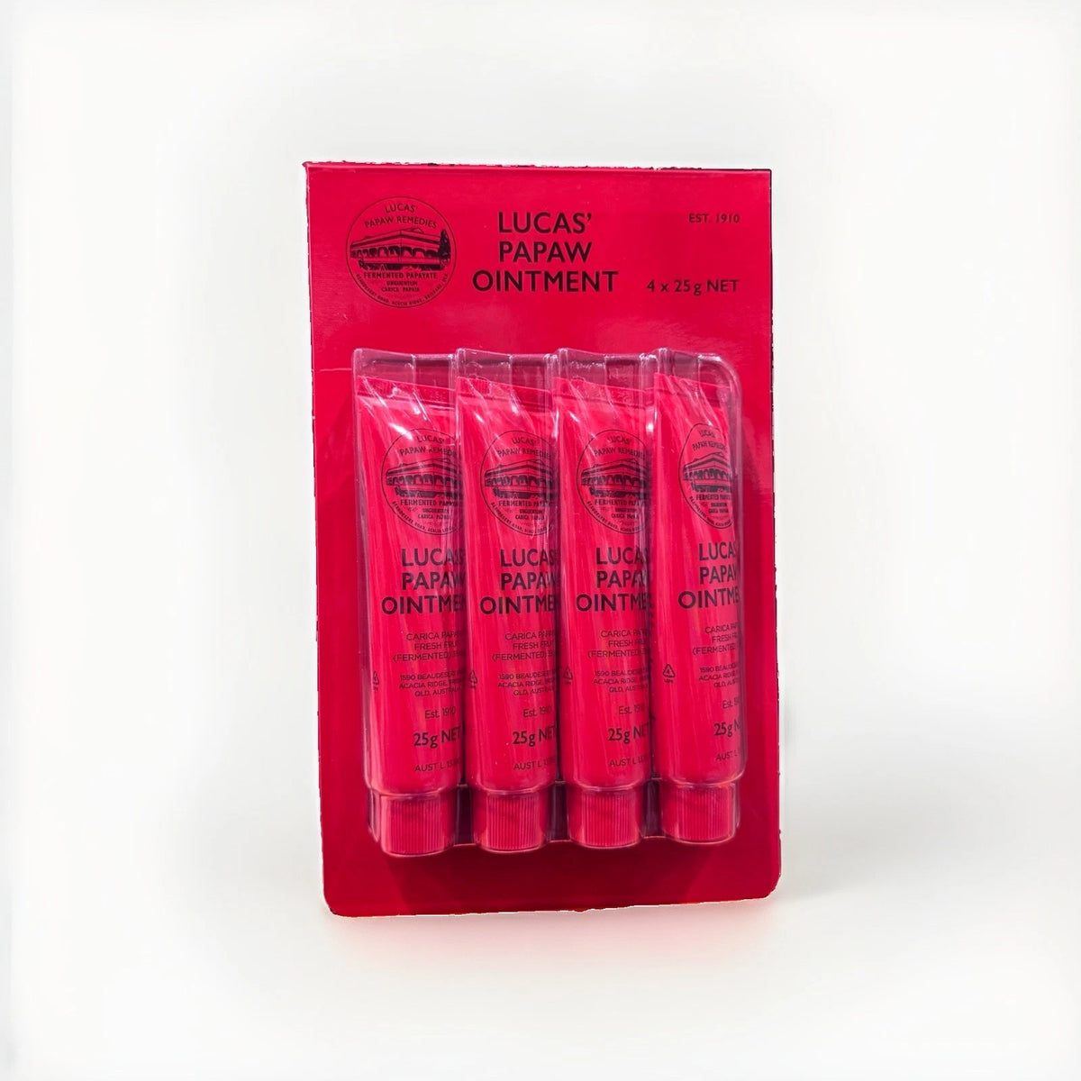 Lucas Papaw Ointment 4 x 25g