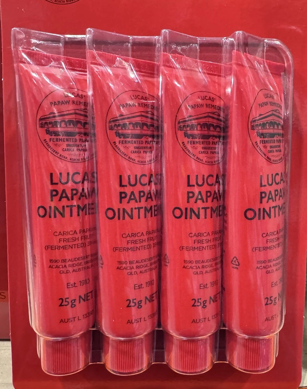 Lucas Papaw Ointment 4 x 25g
